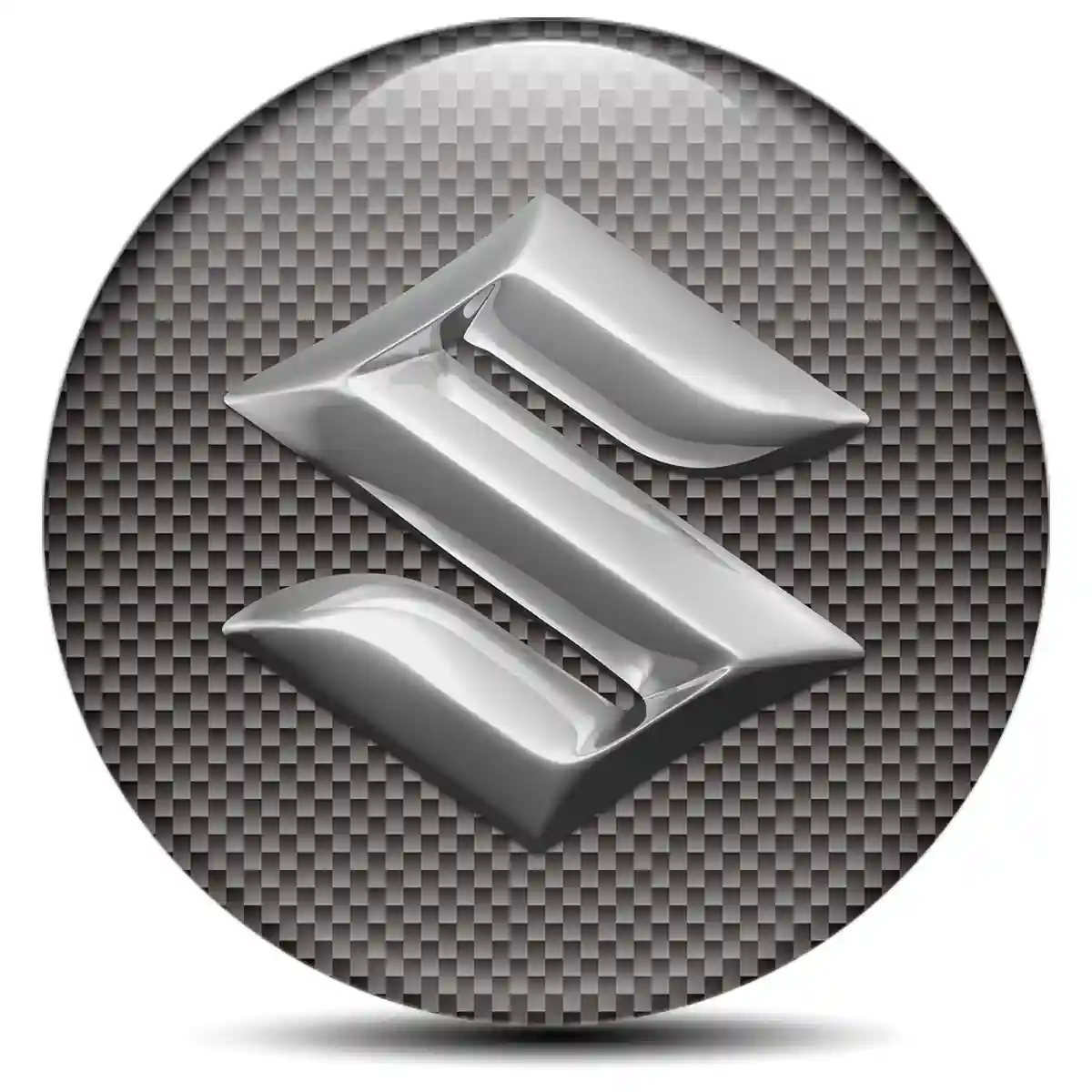 Suzuki Wheel Emblem Self-Adhesive Sleek Style