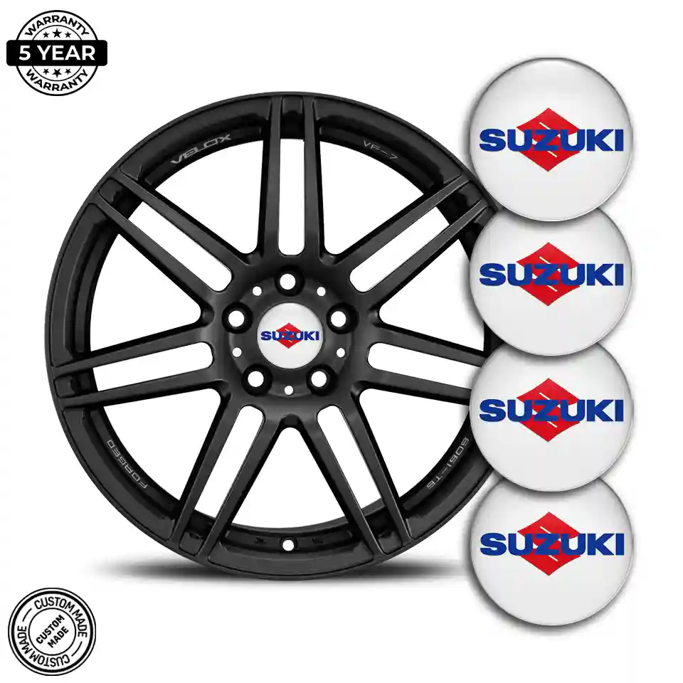 Suzuki Wheel Emblems Elite Finish