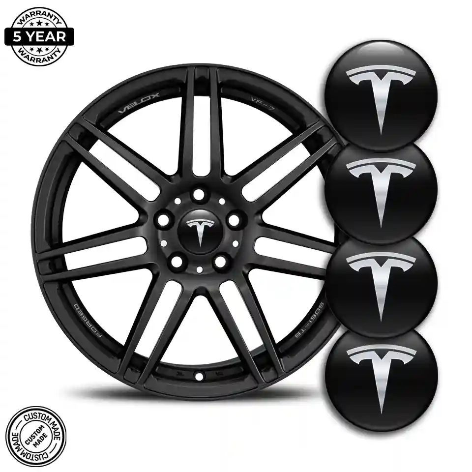 Tesla Domed Emblem Superior Craft