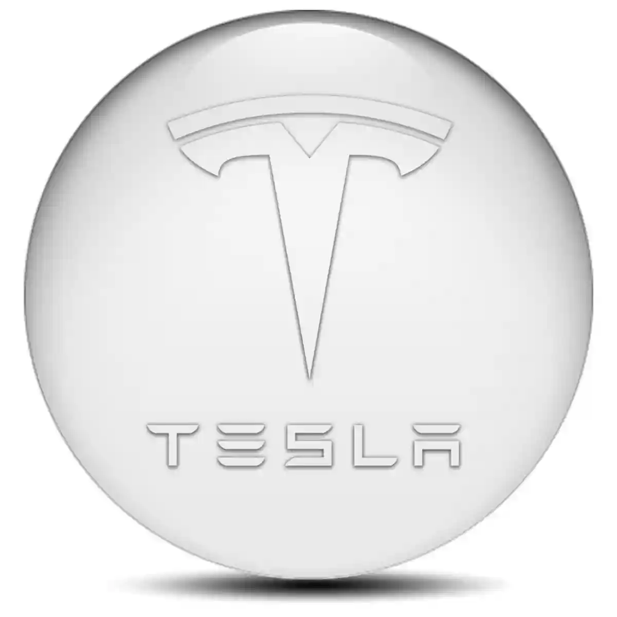 Tesla Domed Sticker Superior Craft