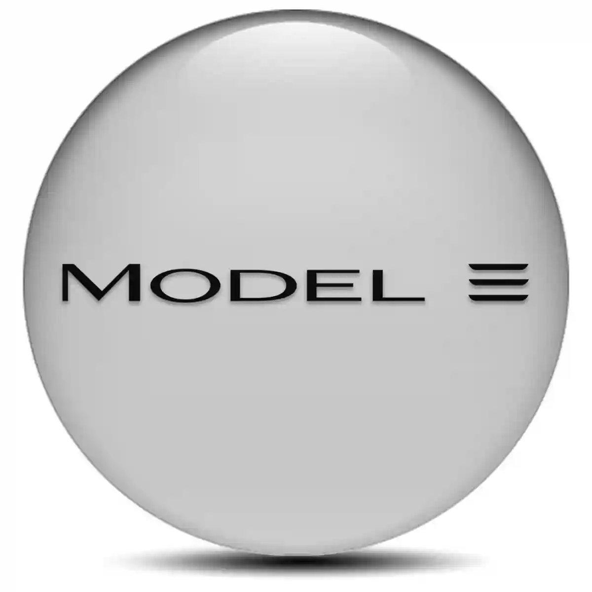 Tesla Emblem Badge Sleek Style