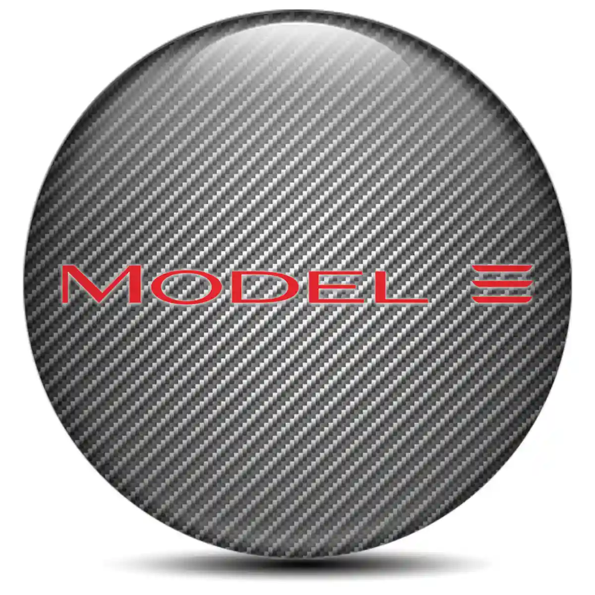Tesla Emblem Epoxy Self-Adhesive Elite Finish