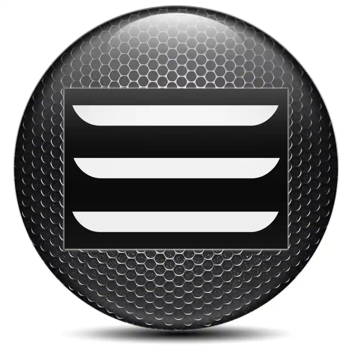 Tesla Emblem Epoxy Self-Adhesive Sleek Style