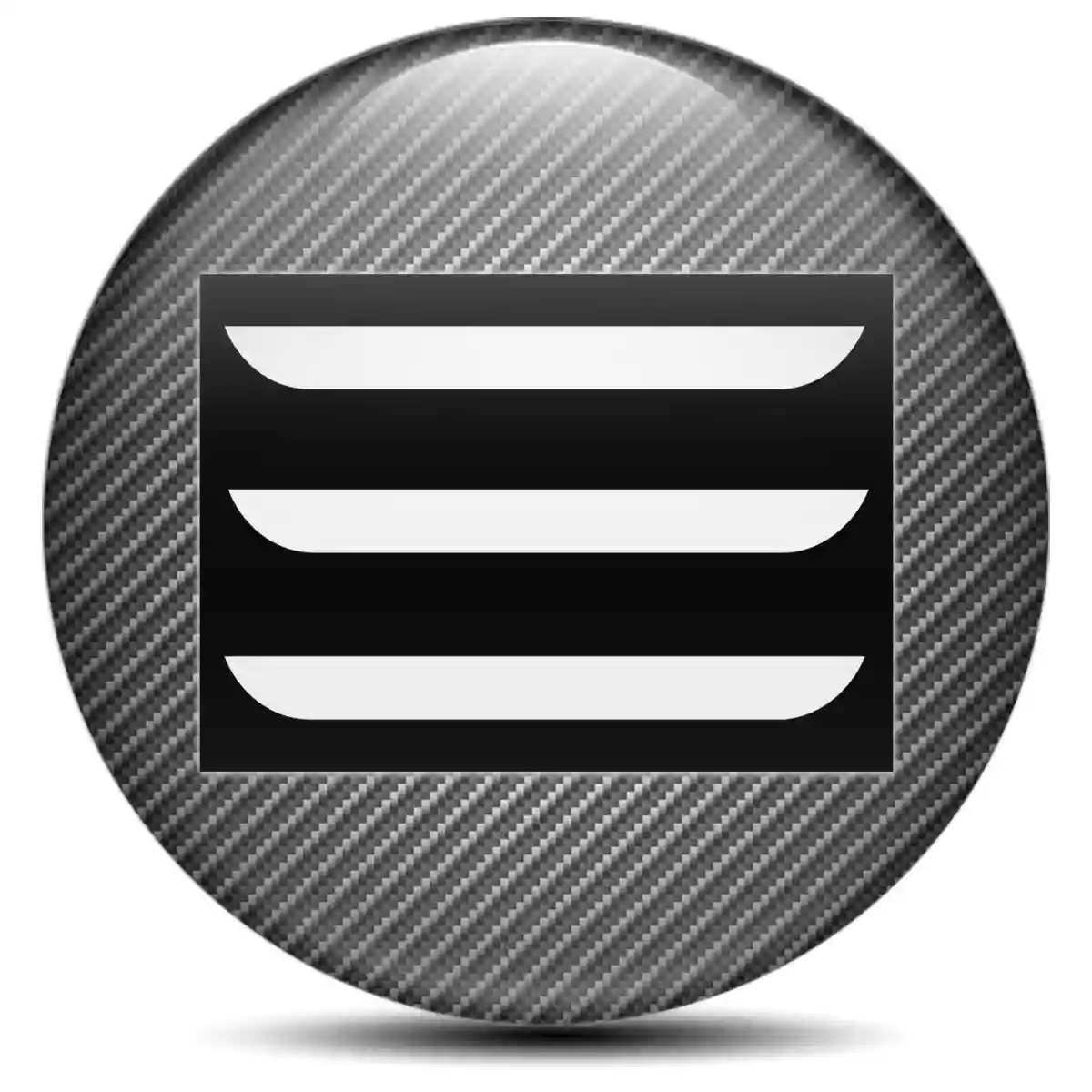 Tesla Emblem Wheel Center Caps Sleek Style
