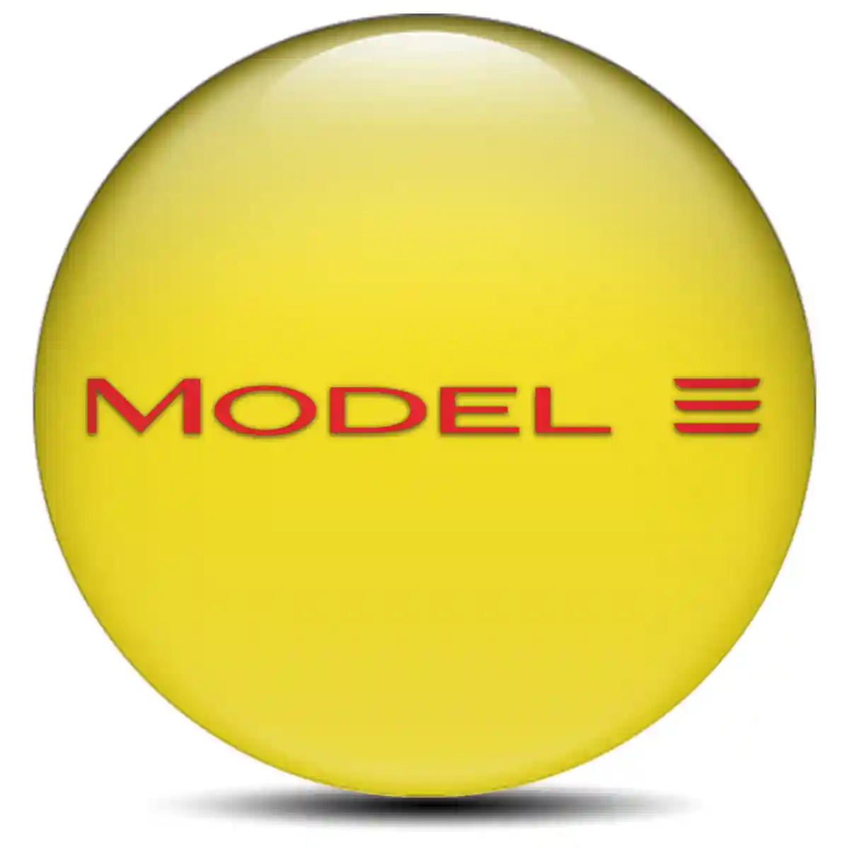 Tesla Epoxy Sticker Refined Design