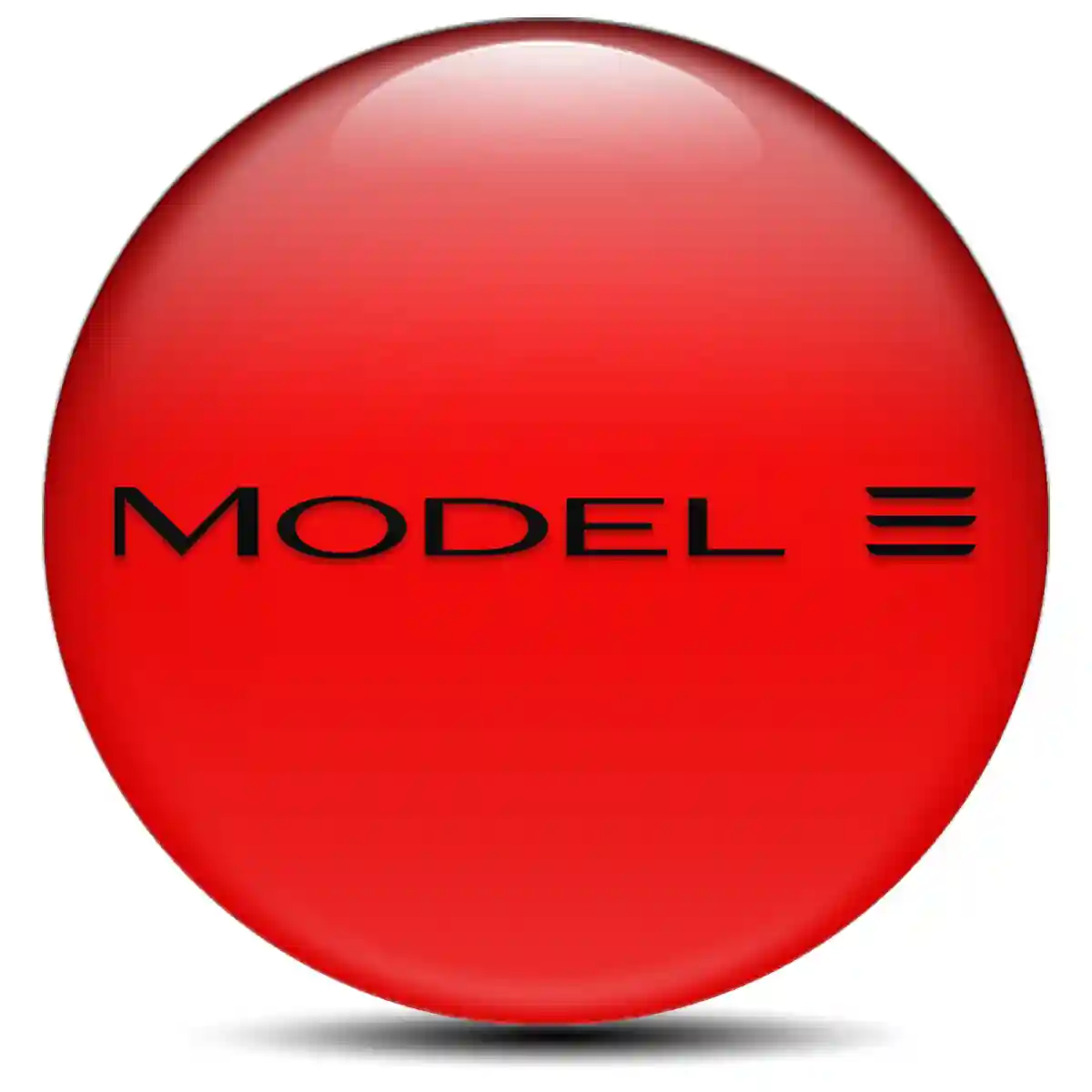 Tesla Logo Emblem Refined Design