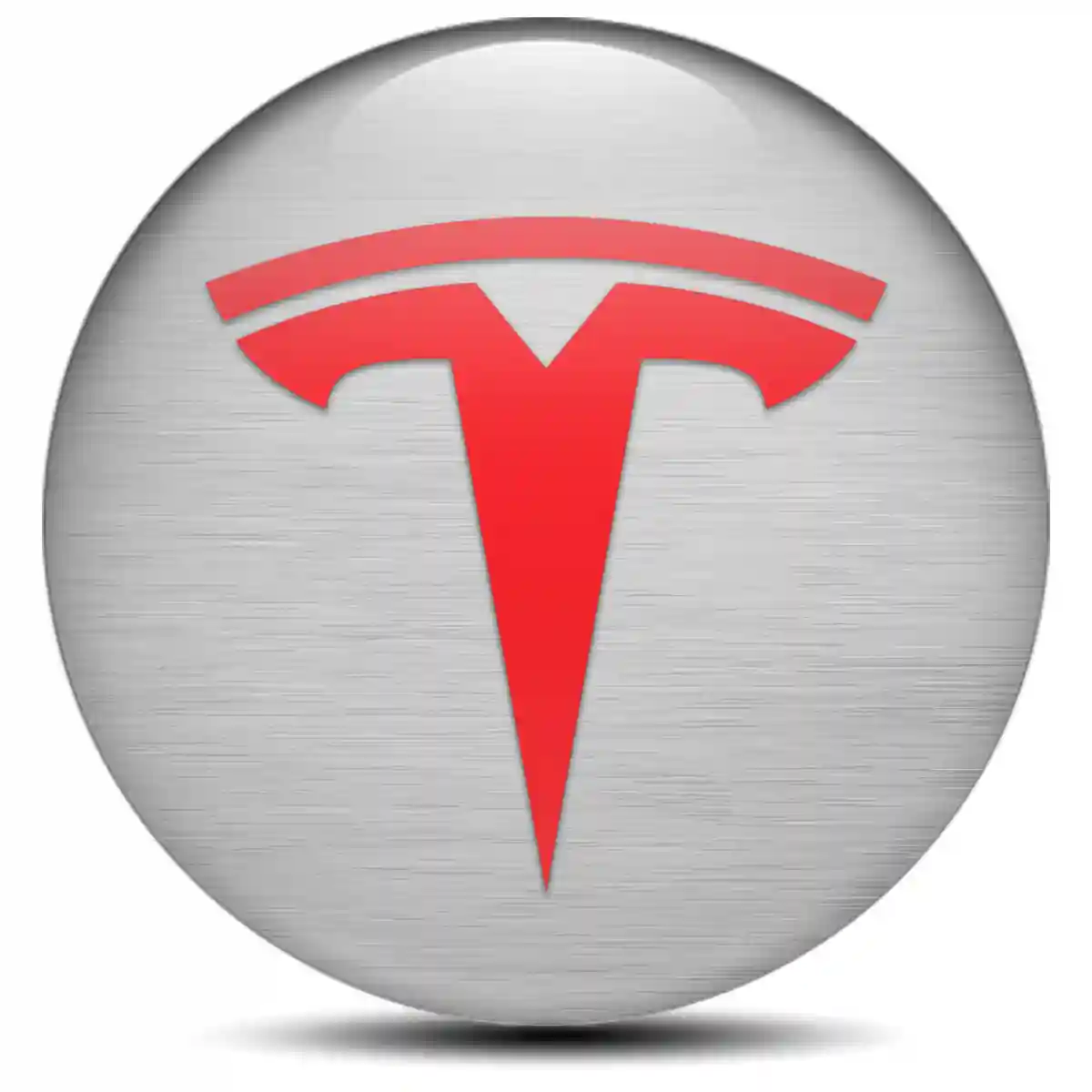 Tesla Silicone Emblem Sleek Style