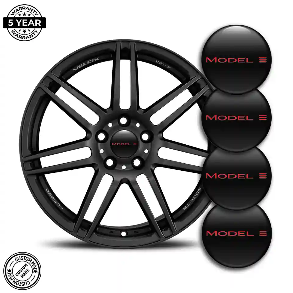 Tesla Silicone Emblem Superior Craft