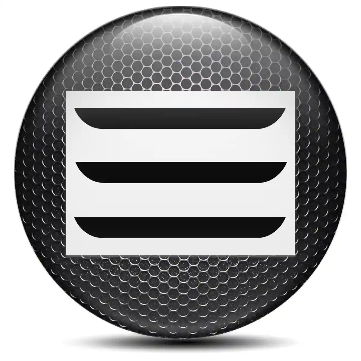 Tesla Silicone Sticker Self-Adhesive Refined Design