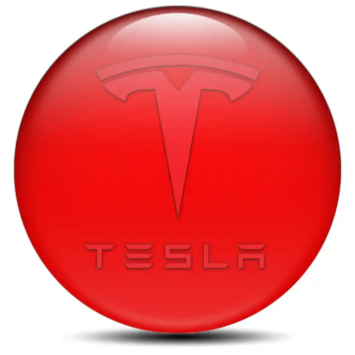 Tesla Sticker Epoxy 3D Gel Elite Finish