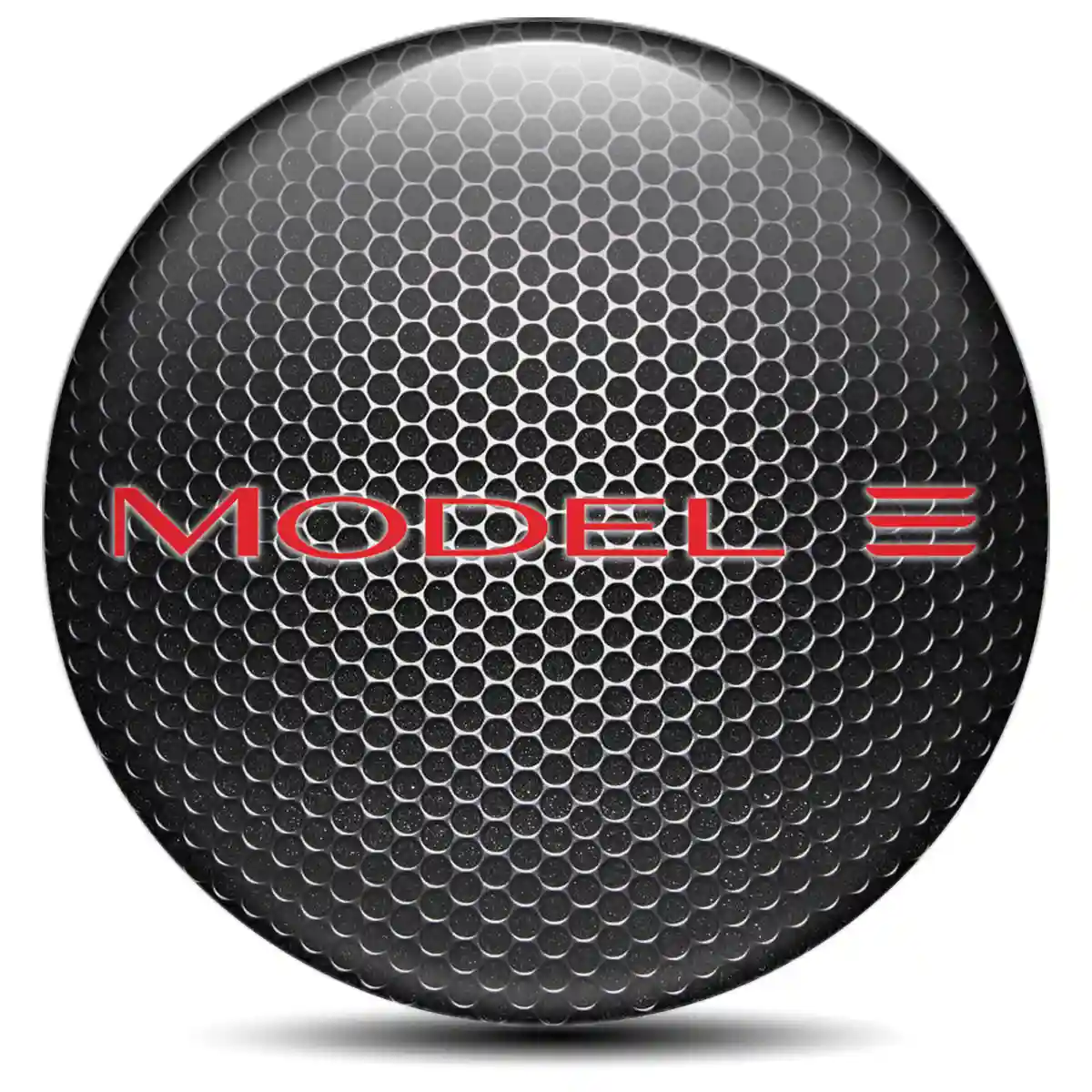 Tesla Wheel Emblem Self-Adhesive Elite Finish