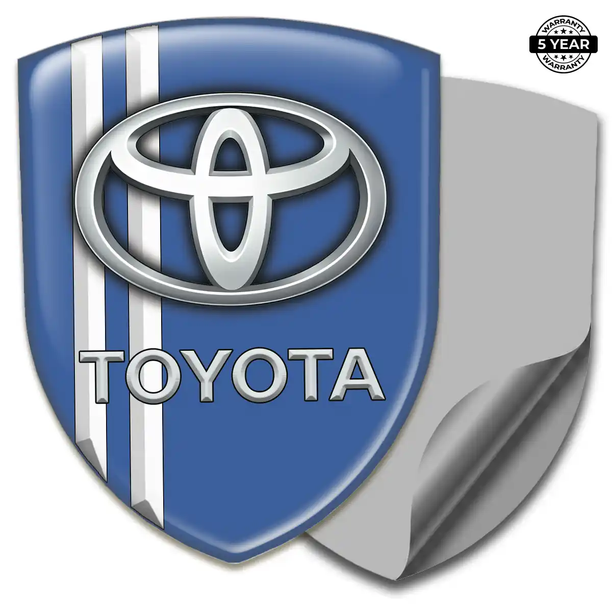 Toyota Car Logo Decal Sleek Style
