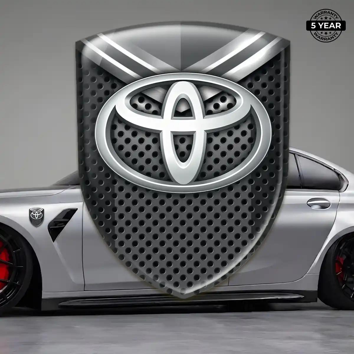 Toyota Crest Emblem Sleek Style