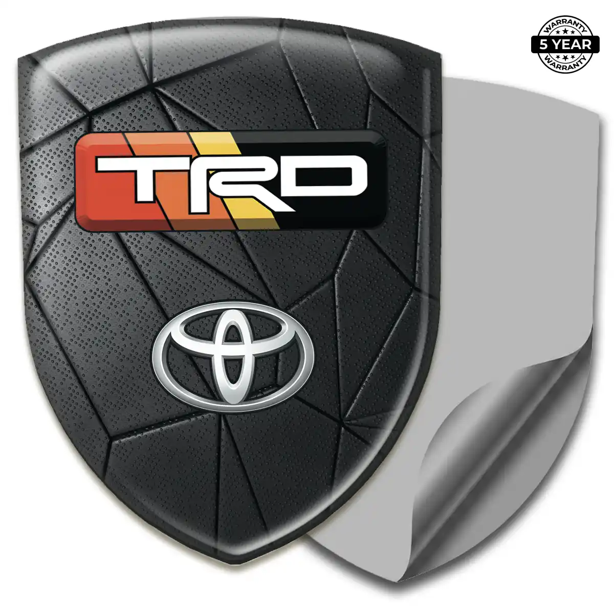 Toyota Domed Decal Sleek Style