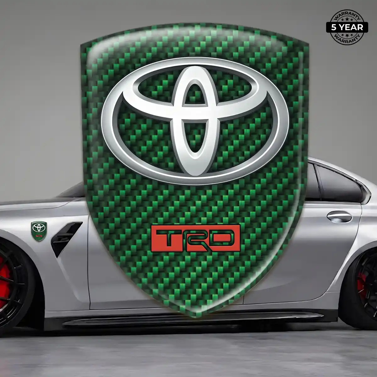 Toyota Domed Emblem Refined Design