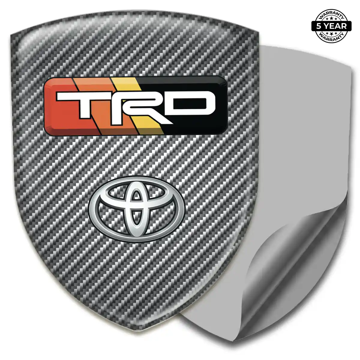 Toyota Domed Emblem Sleek Style