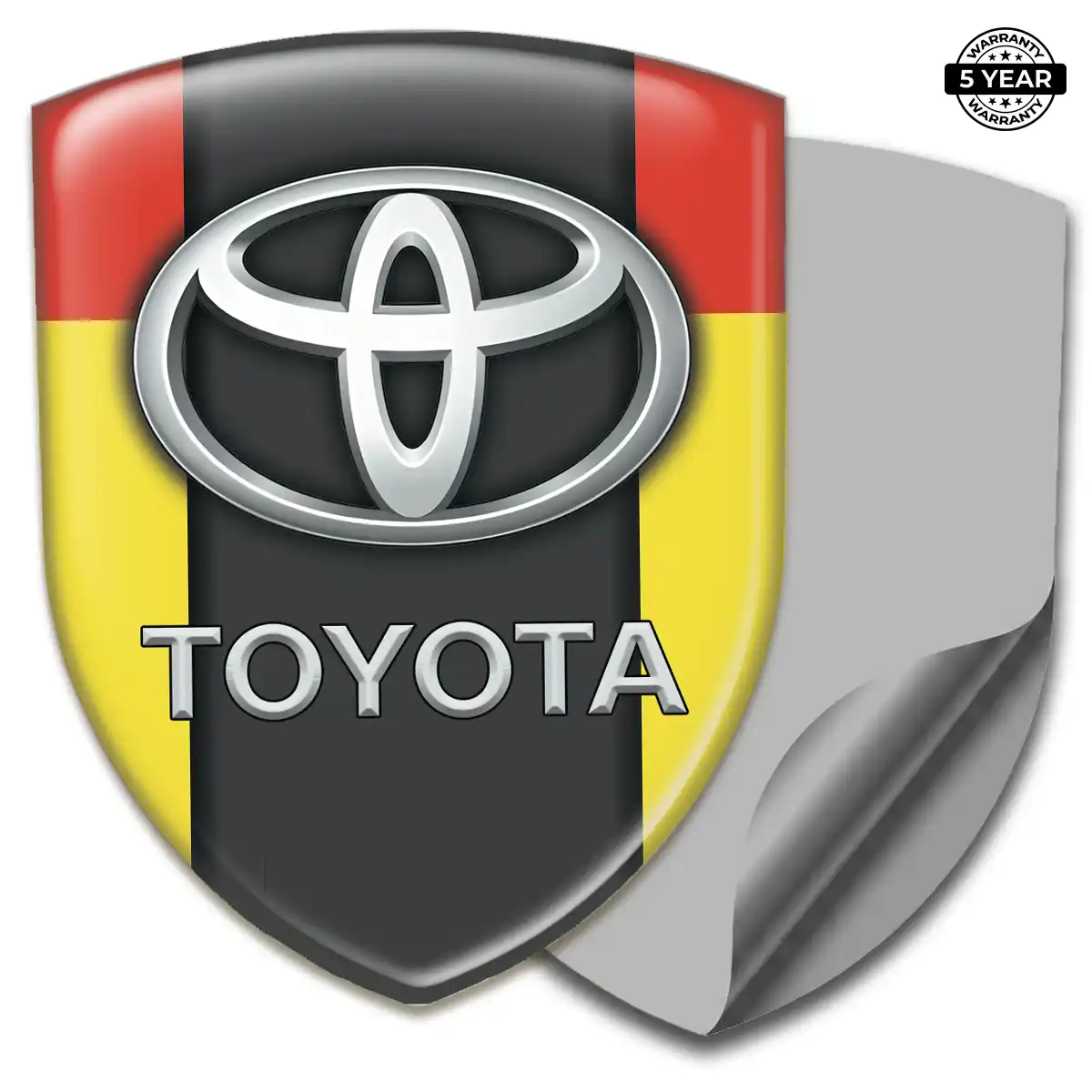 Toyota Emblem Shield Sleek Style