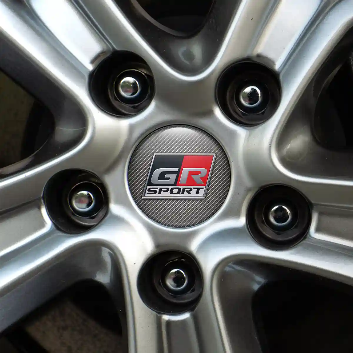 Toyota GR Emblem Badge Stylish Design