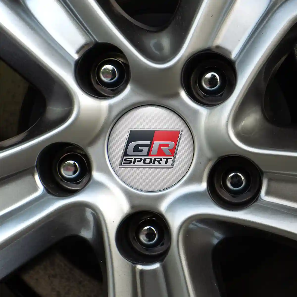 Toyota GR Logo Emblem Self-Adhesive Stylish Design