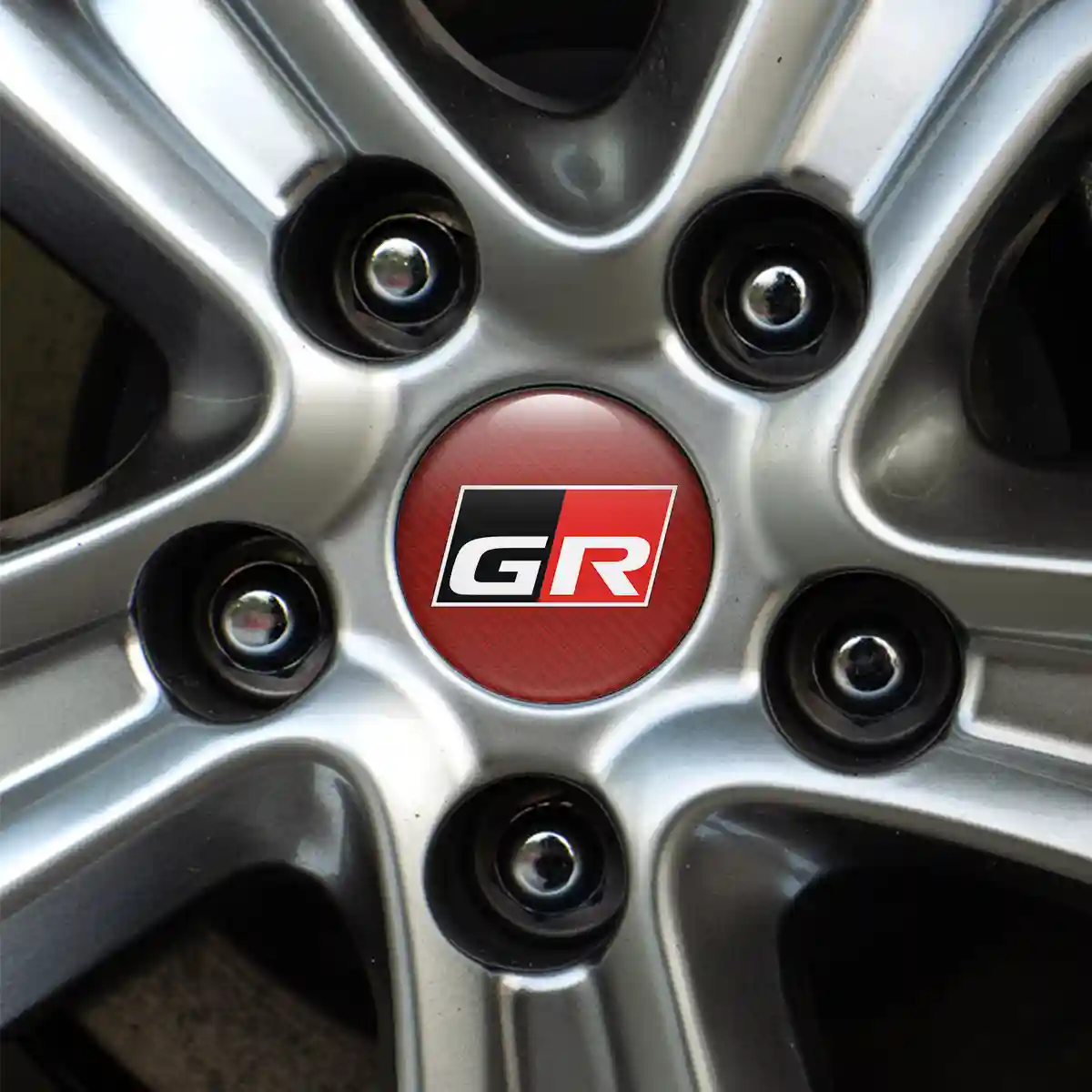 Toyota GR Logo Emblem Stylish Design
