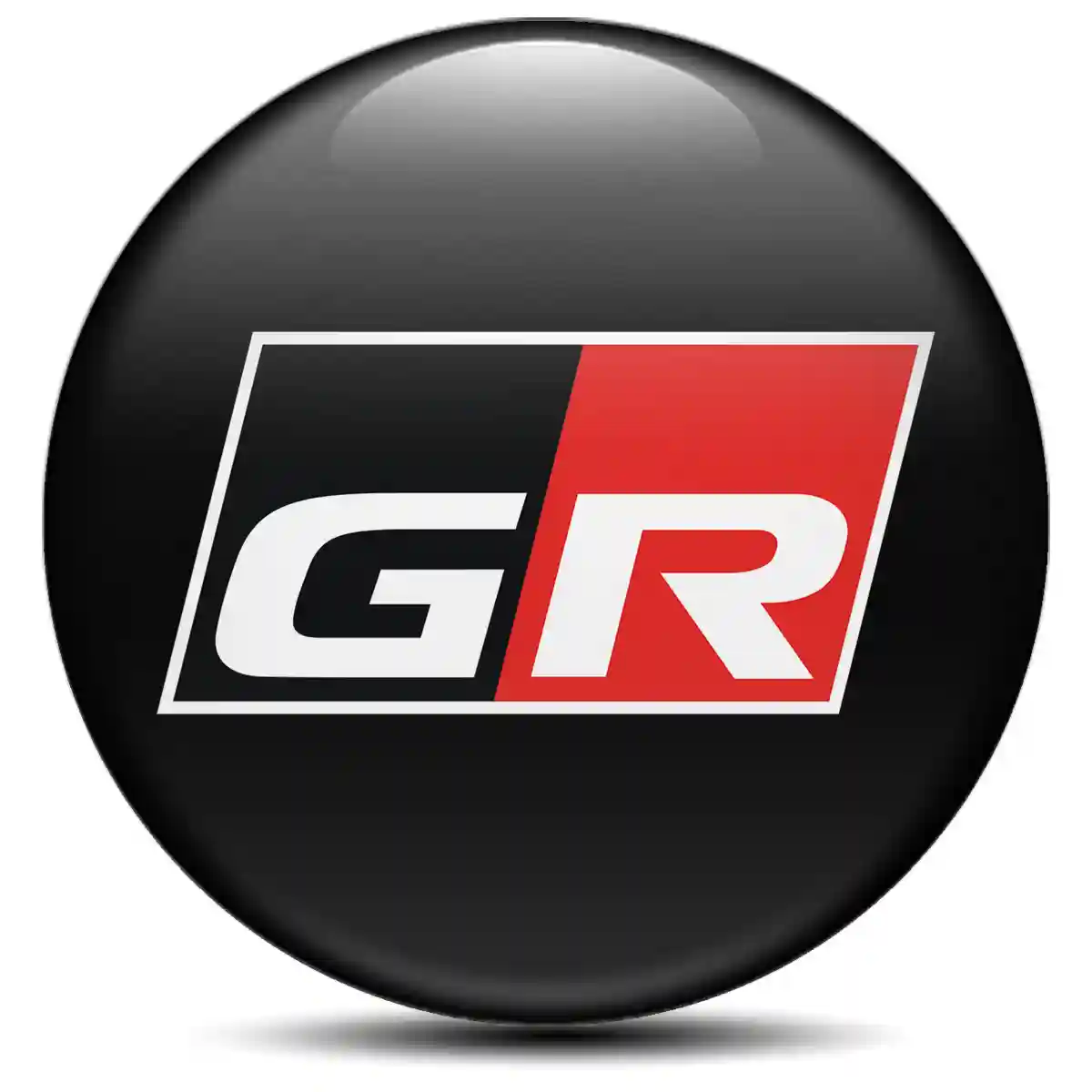 Toyota GR Logo Silicone Emblem Stylish Design