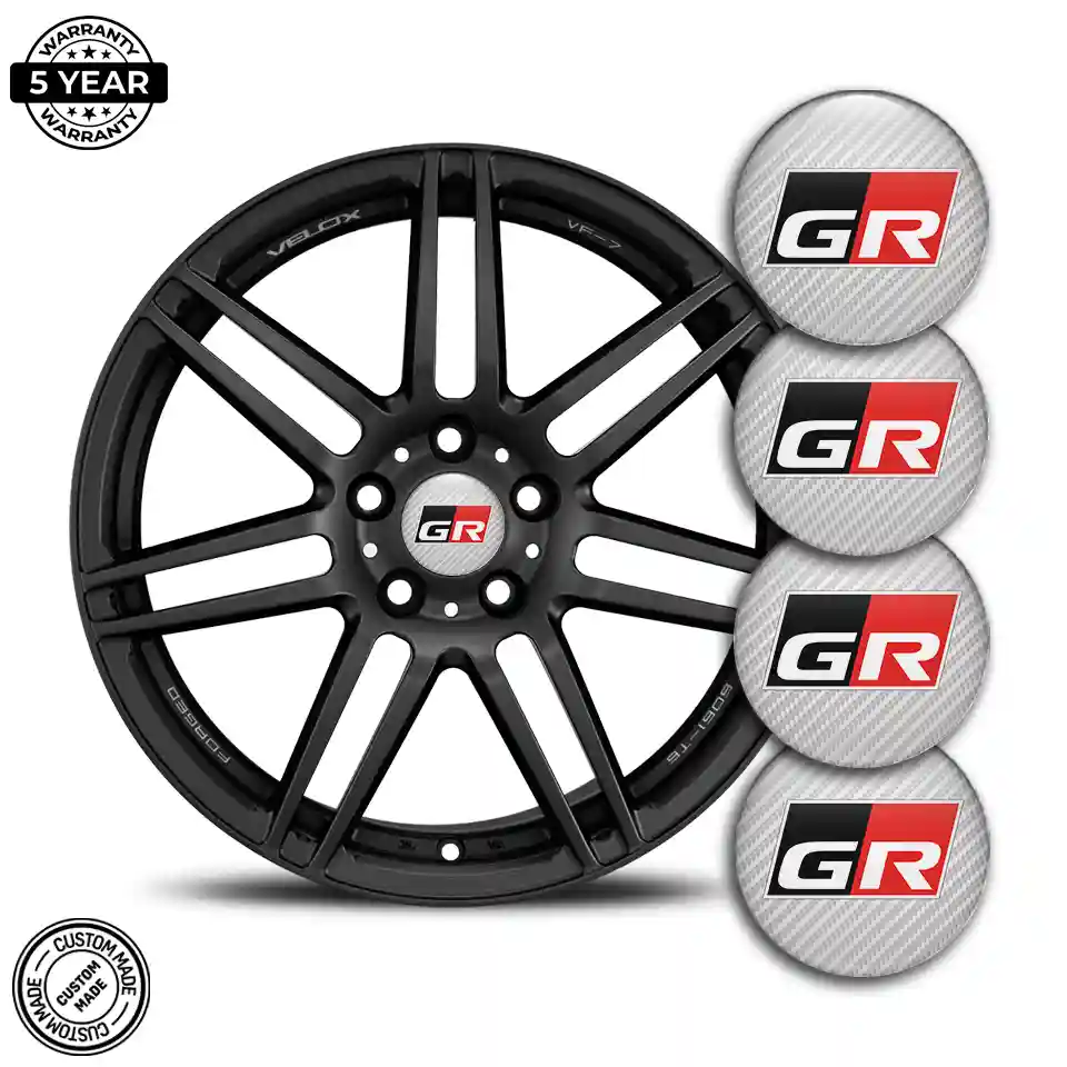 Toyota GR Logo Sticker Stylish Design