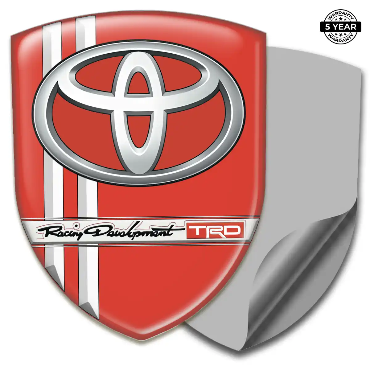 Toyota Self Adhesive Emblem Sticker Sleek Style