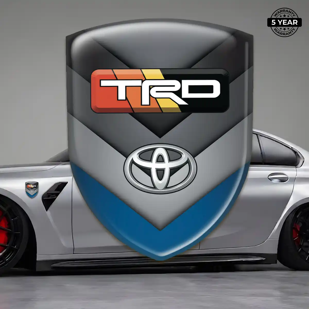 Toyota Silicone Badge Sleek Style