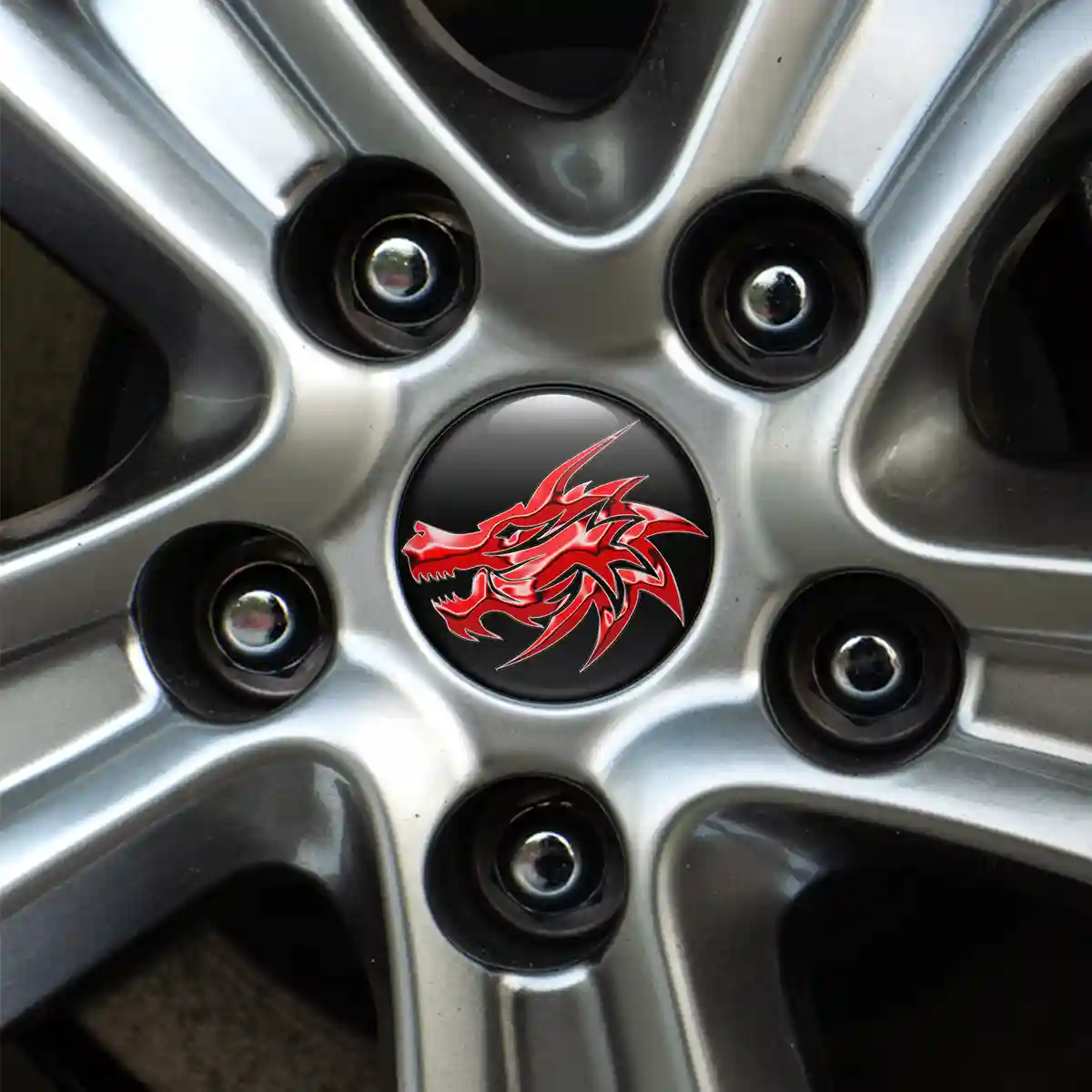 Toyota Silicone Emblem Stylish Design