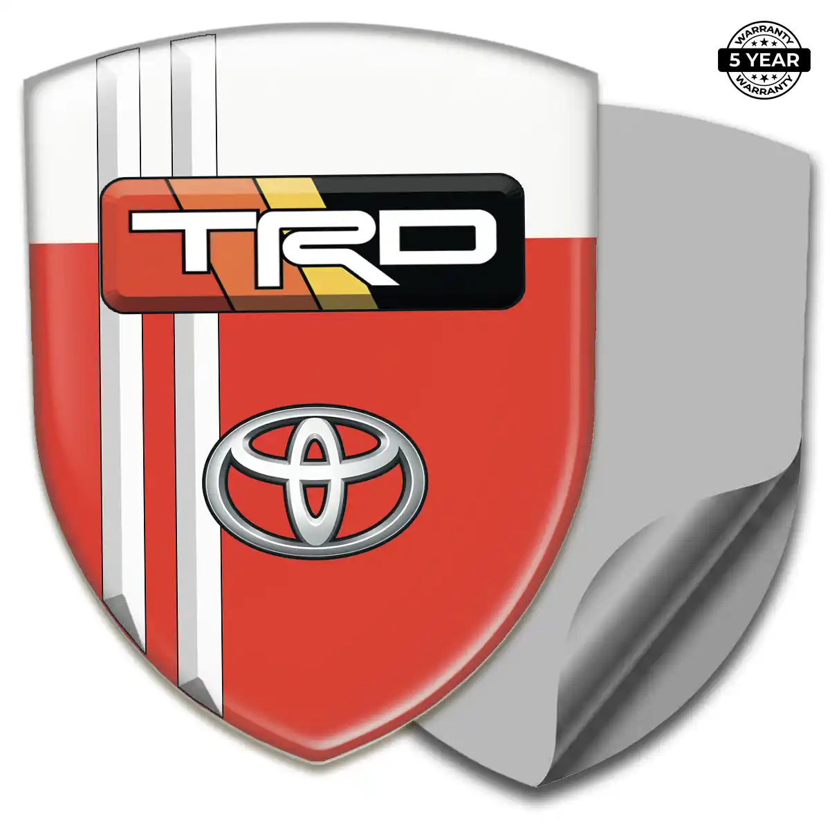Toyota Sticker Sleek Style