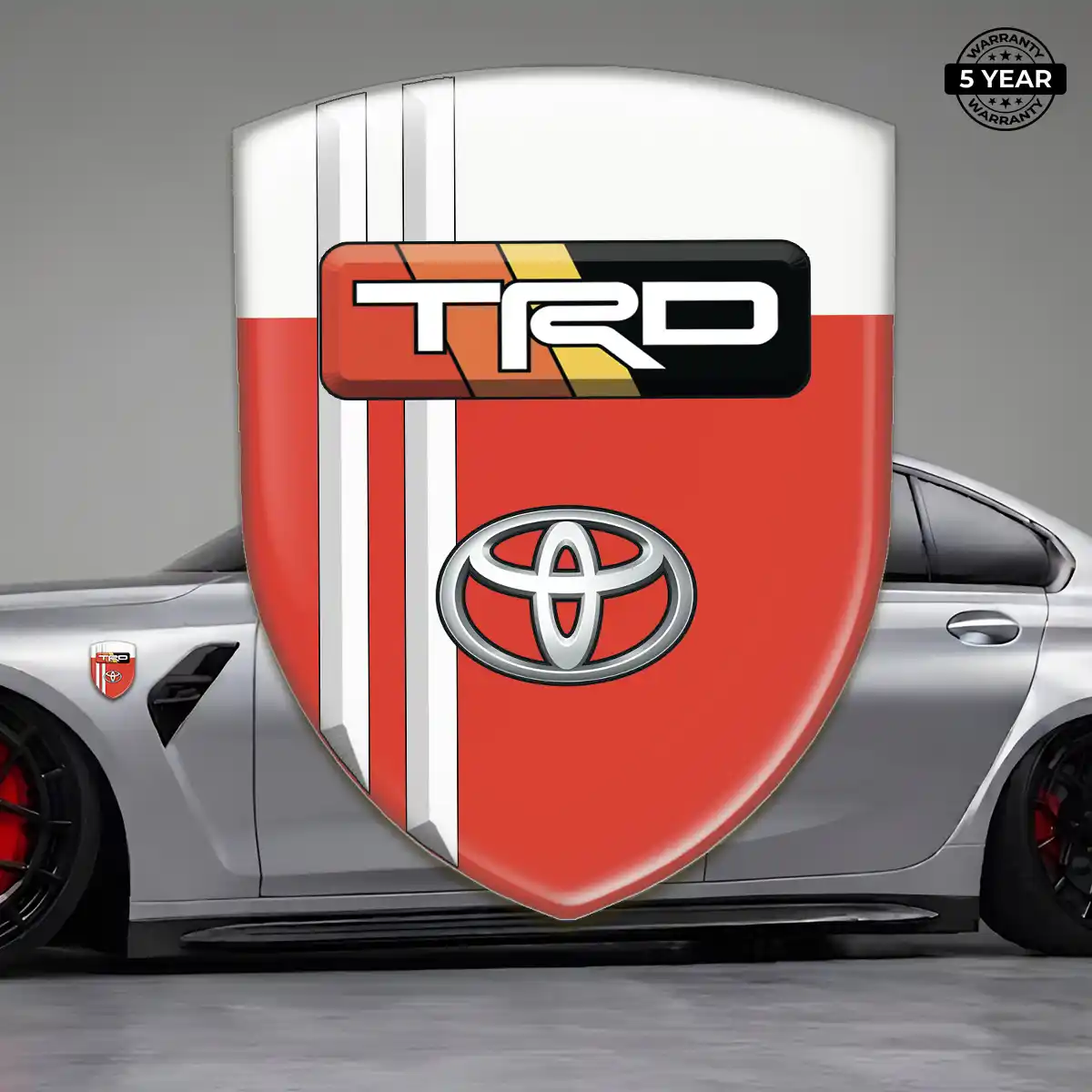 Toyota Sticker Sleek Style