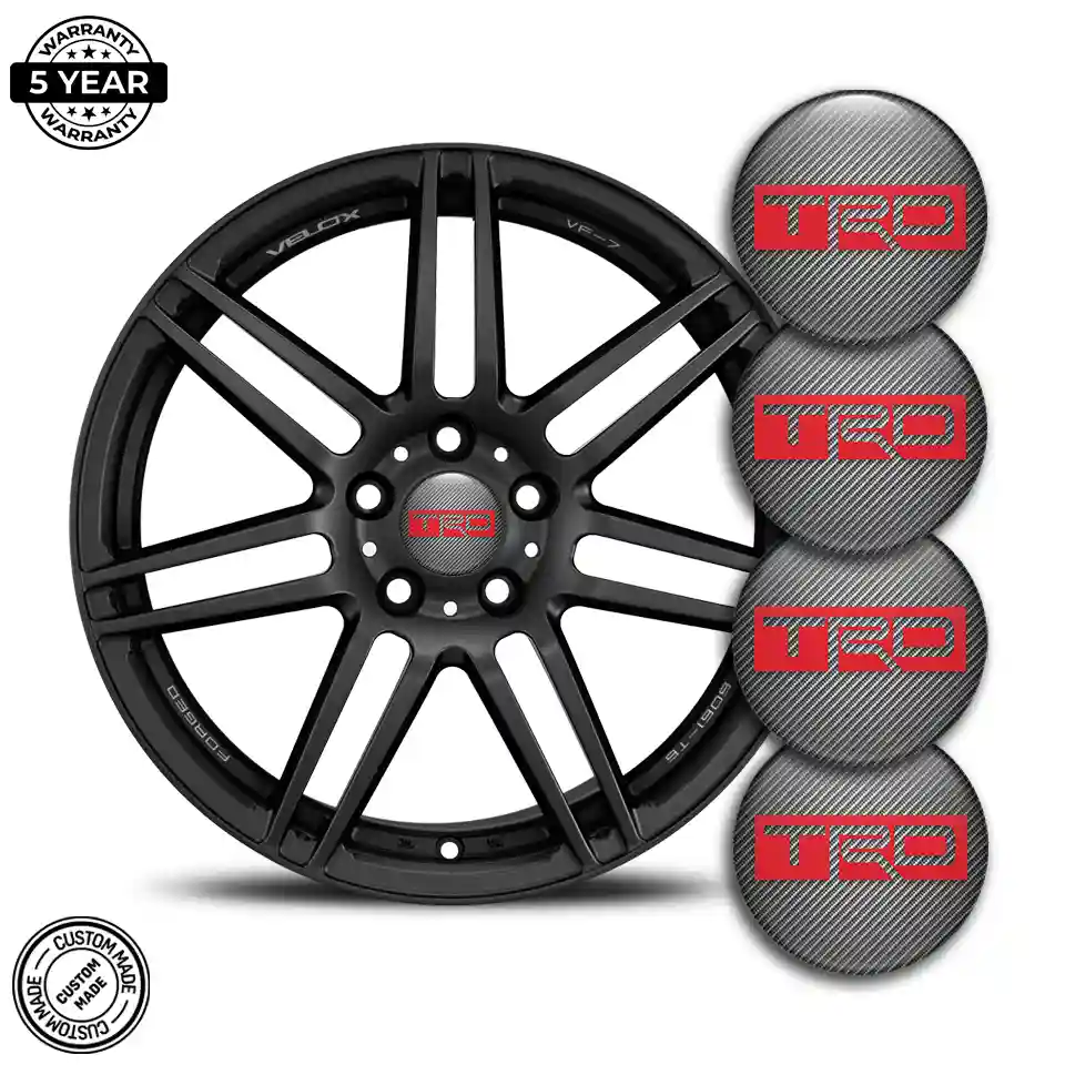 Toyota TRD Badge Emblems Center Cap Luxury Edition
