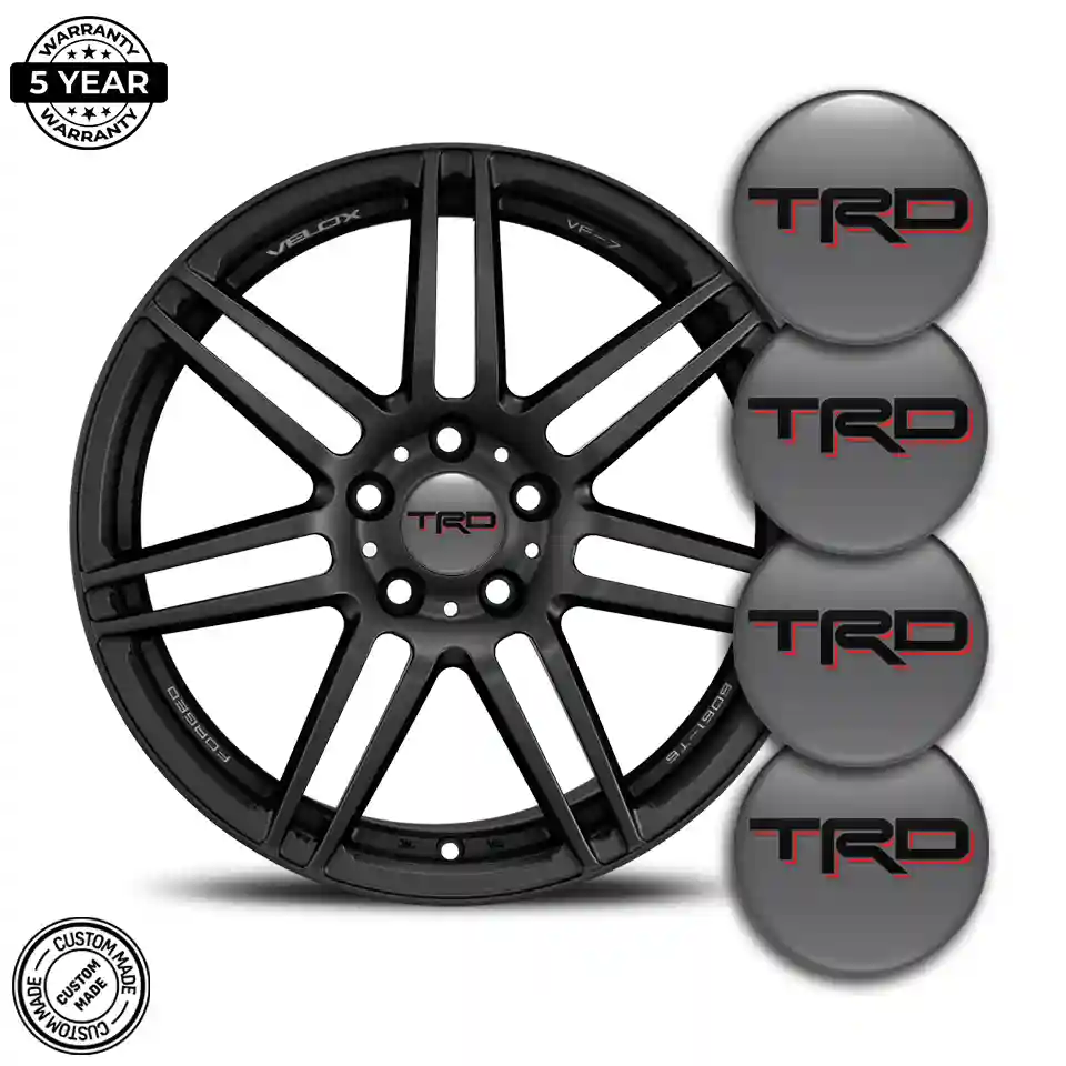 Toyota TRD Badge Emblems Center Cap Stylish Design