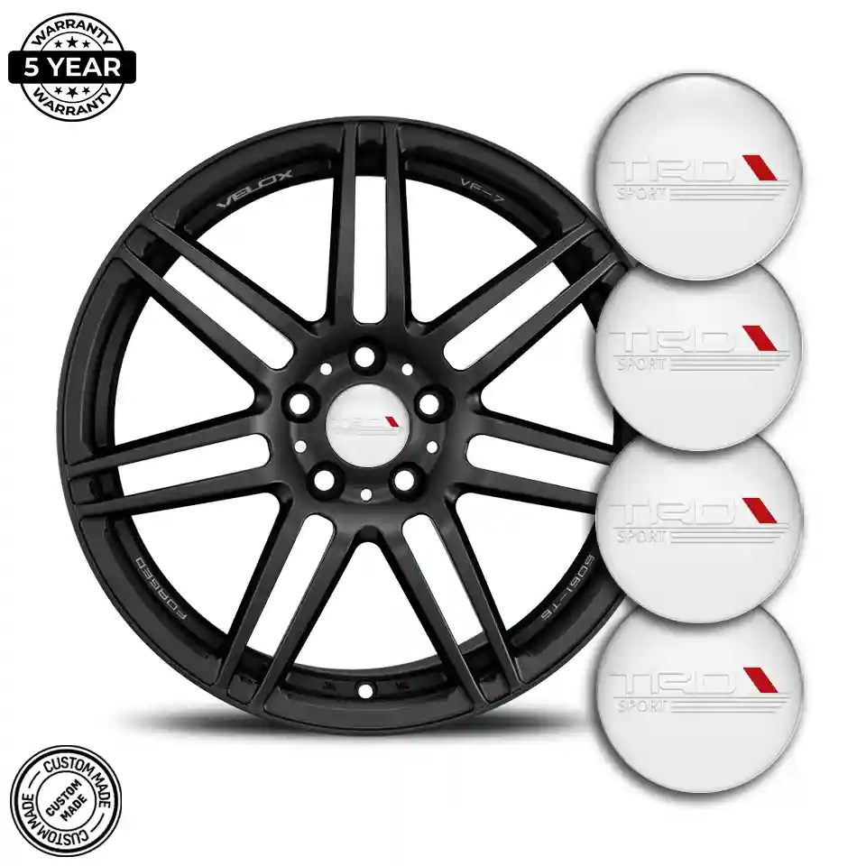 Toyota TRD Domed Emblem Premium Resin