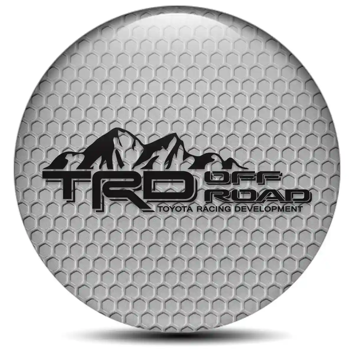 Toyota TRD Domed Emblem Self-Adhesive Luxury Edition