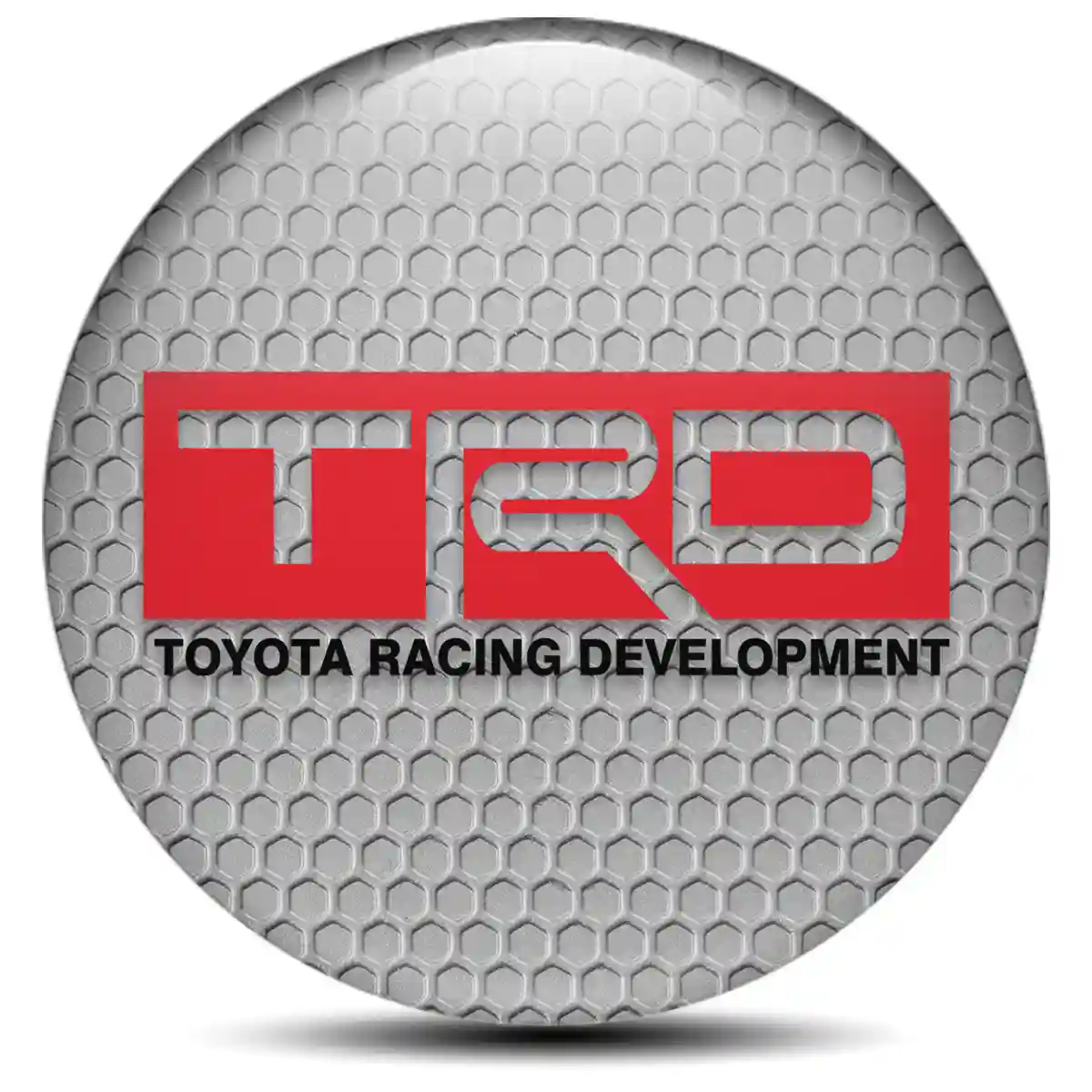 Toyota TRD Domed Emblem Self-Adhesive Premium Edition