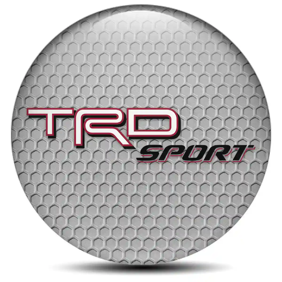 Toyota TRD Domed Emblem Tuning Car