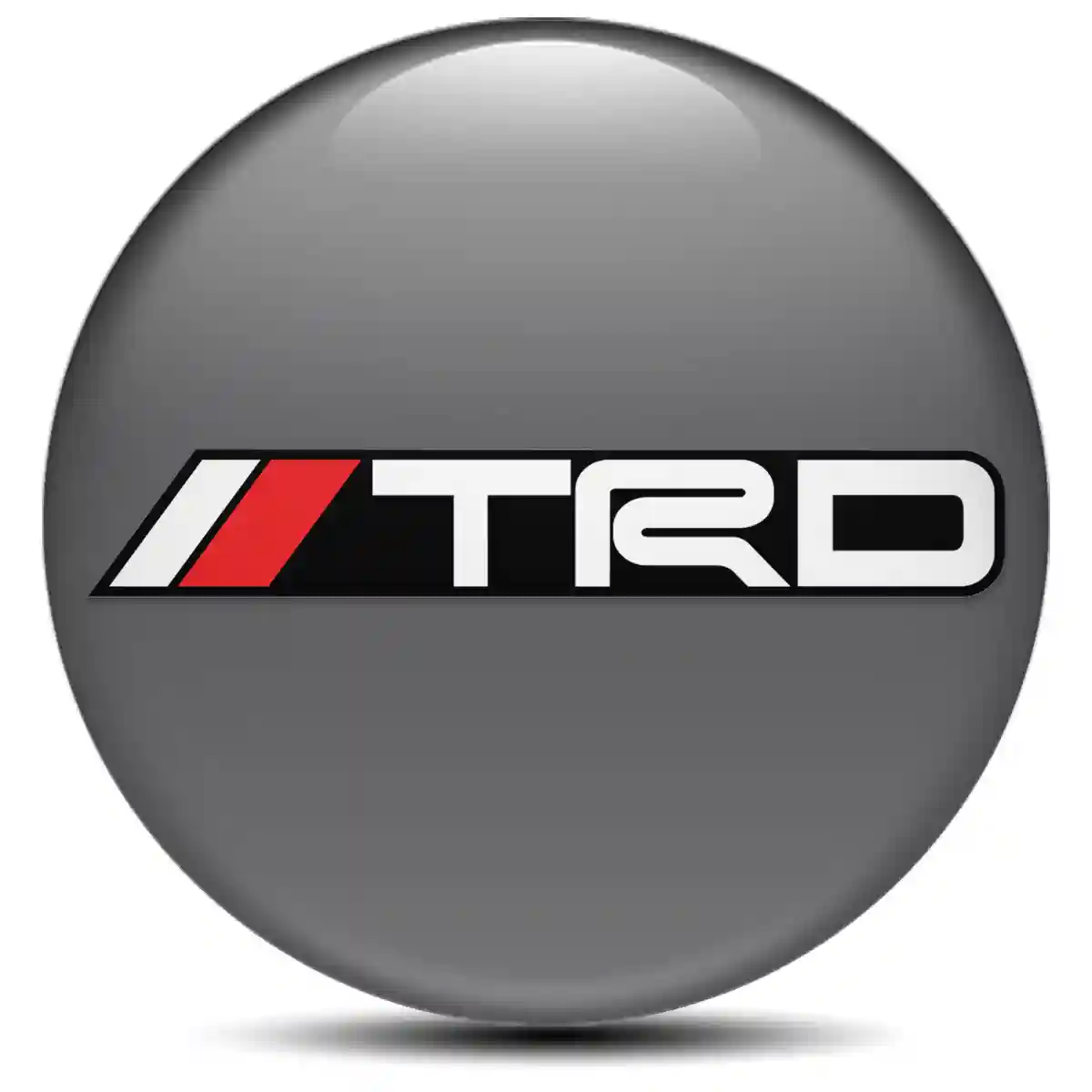 Toyota TRD Domed Sticker Stylish Design