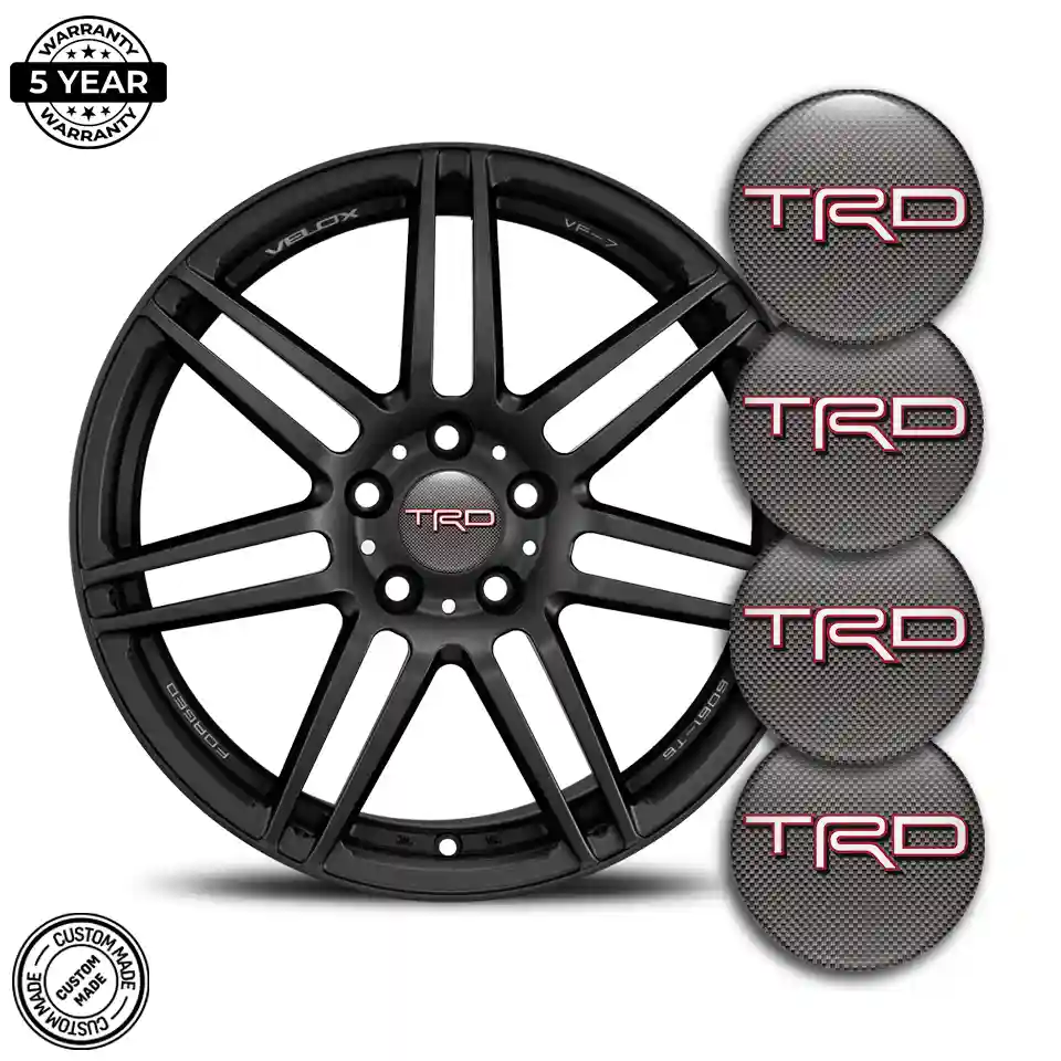 Toyota TRD Emblem Badge Exterior Design