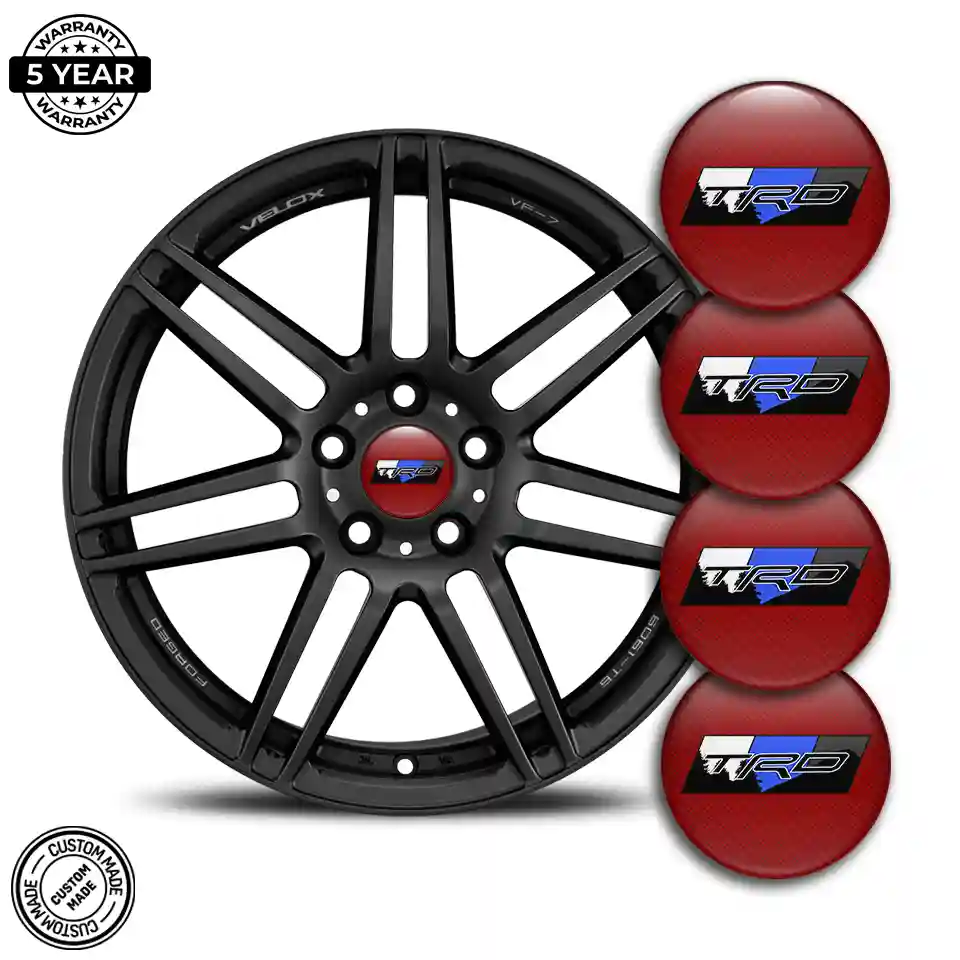 Toyota TRD Emblem Badge Self-Adhesive Exterior Design