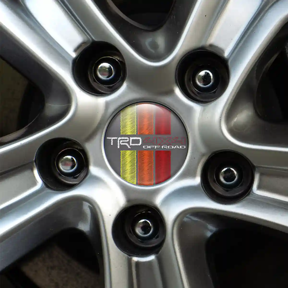 Toyota TRD Emblem Badge Stylish Design