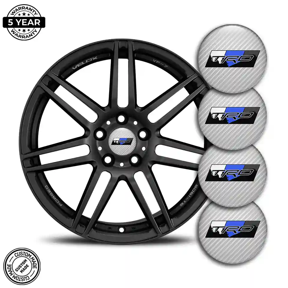 Toyota TRD Emblem Center Hub Cap Self-Adhesive High Quality