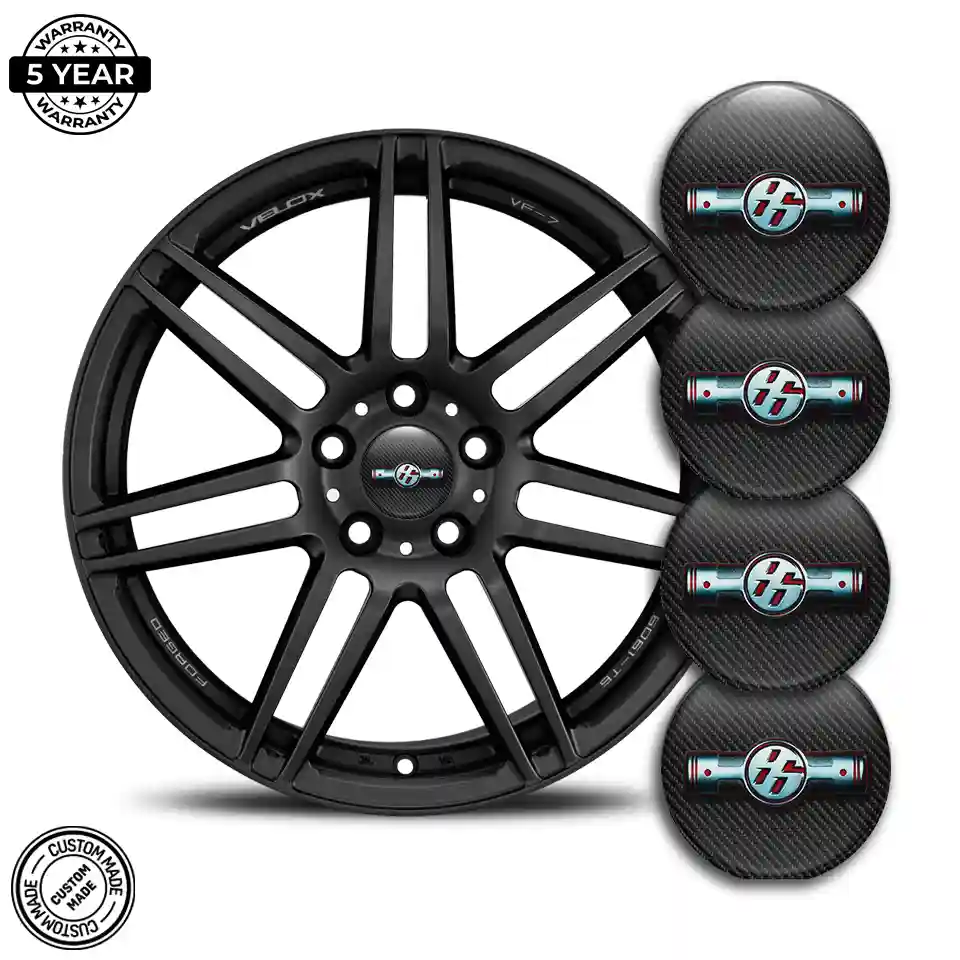 Toyota TRD Emblem Center Hub Cap Self-Adhesive Stylish Design