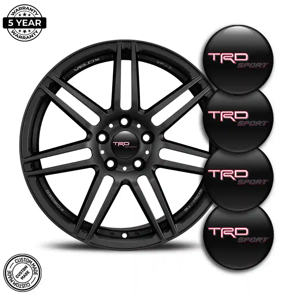 Toyota TRD Emblem Center Hup Cap Premium Resin
