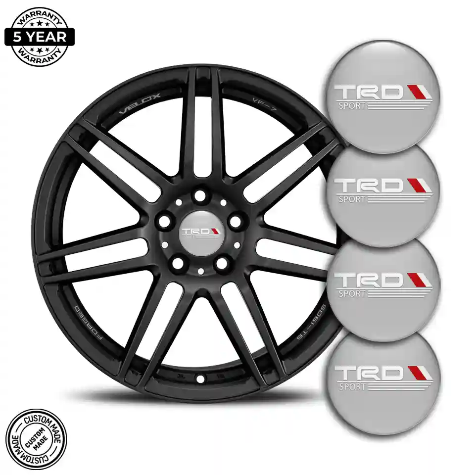 Toyota TRD Emblem Epoxy Self-Adhesive Premium Edition