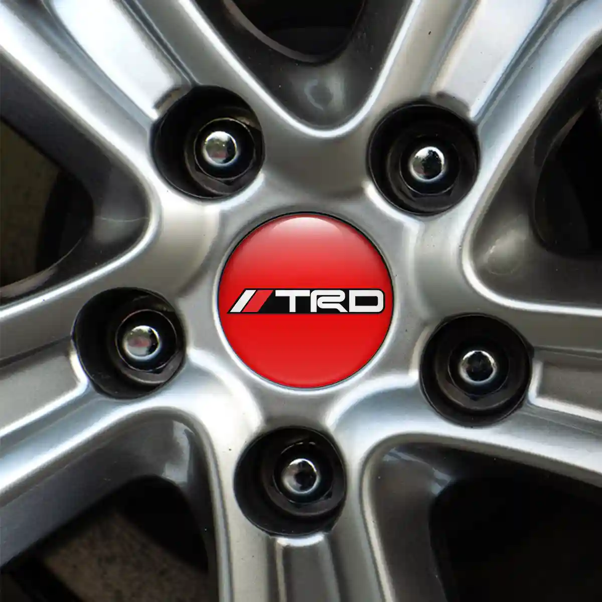 Toyota TRD Emblem Epoxy Self-Adhesive Stylish Design
