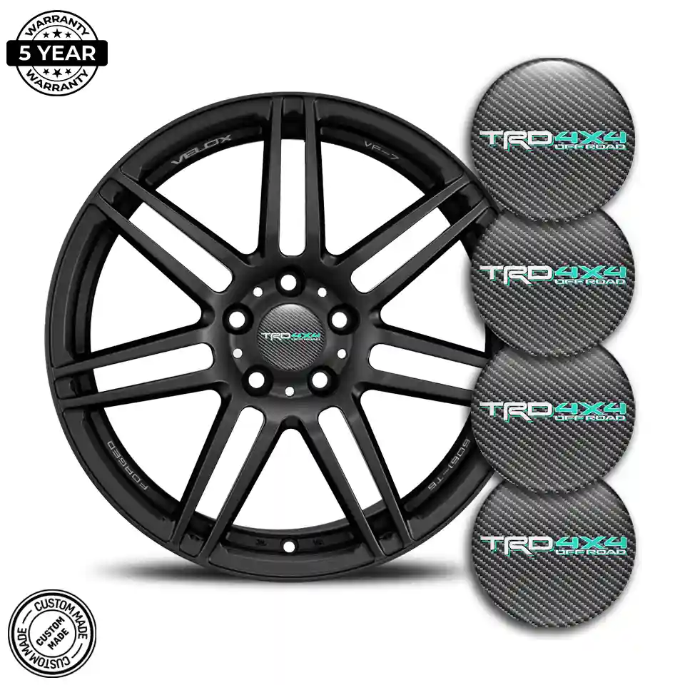 Toyota TRD Emblem Wheel Center Caps Limited Edition