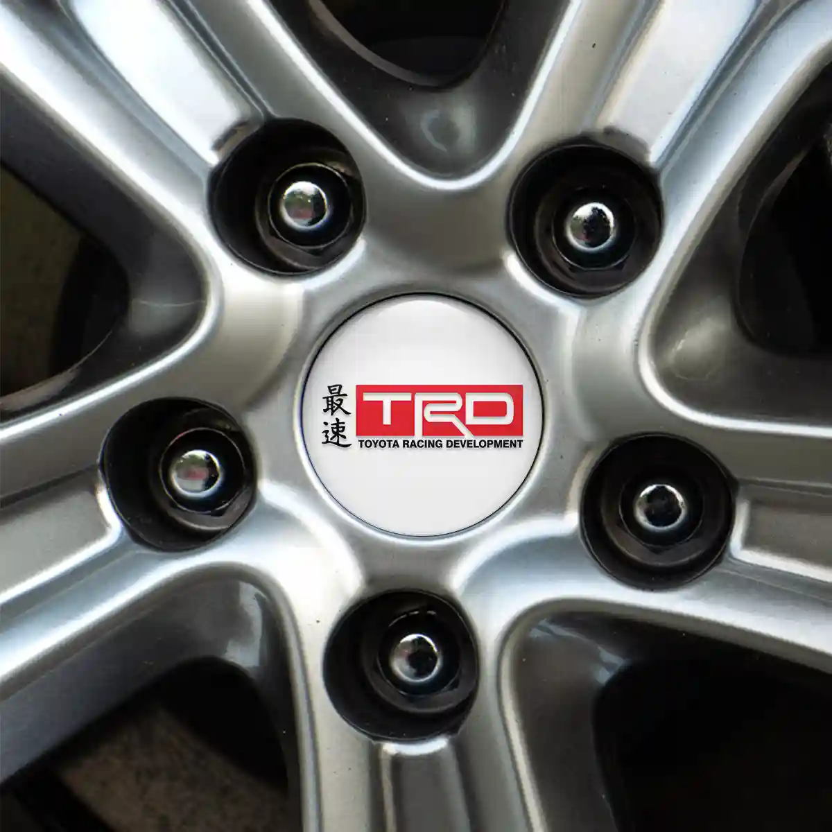 Toyota TRD Epoxy Sticker Exterior Design