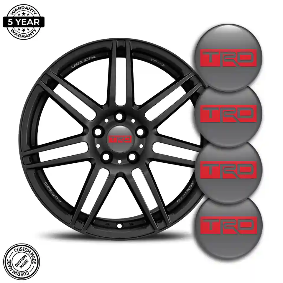 Toyota TRD Logo Emblem Exterior Design