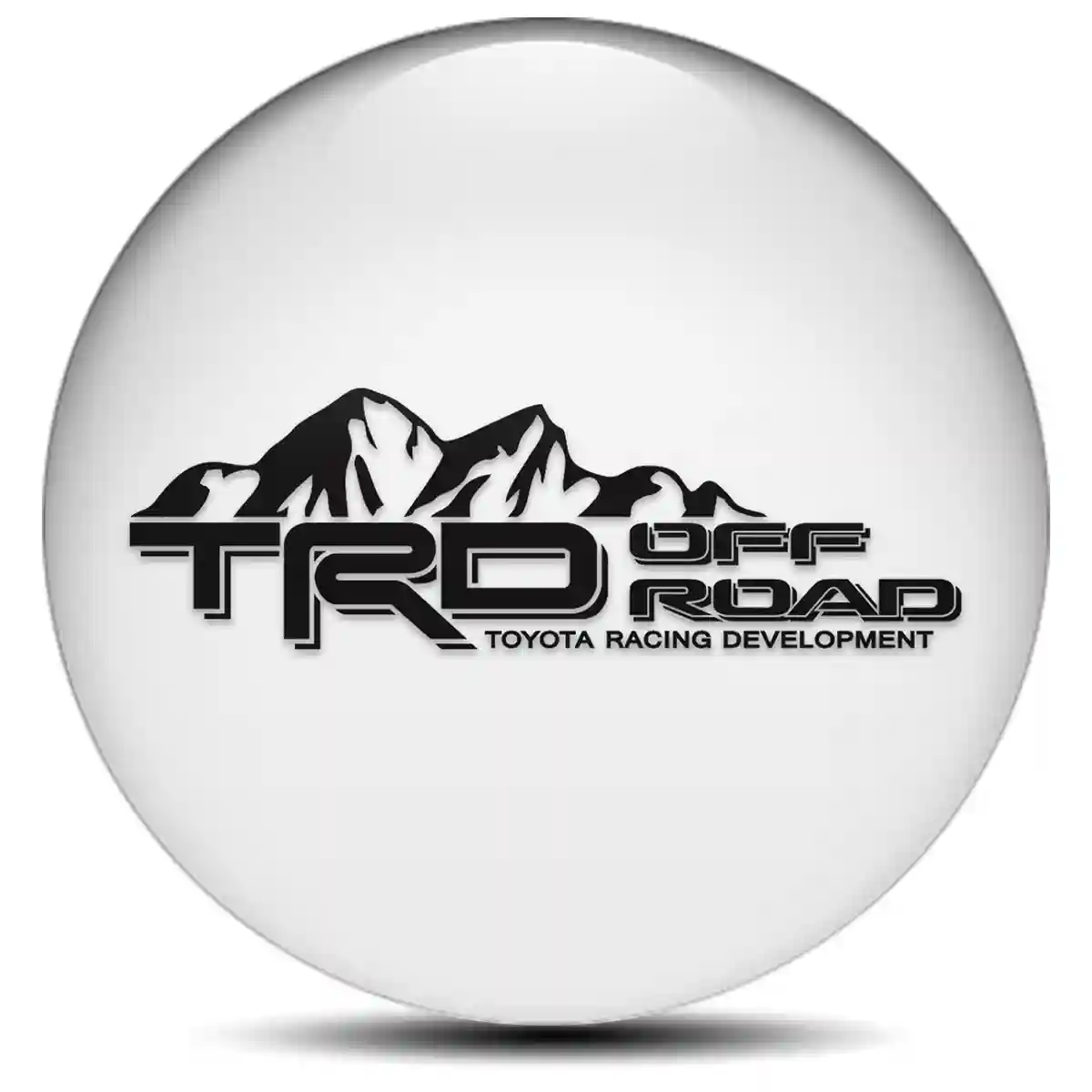 Toyota TRD Logo Emblem Self-Adhesive Stylish Design